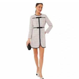 Pomander Place Pink Tweed Dress